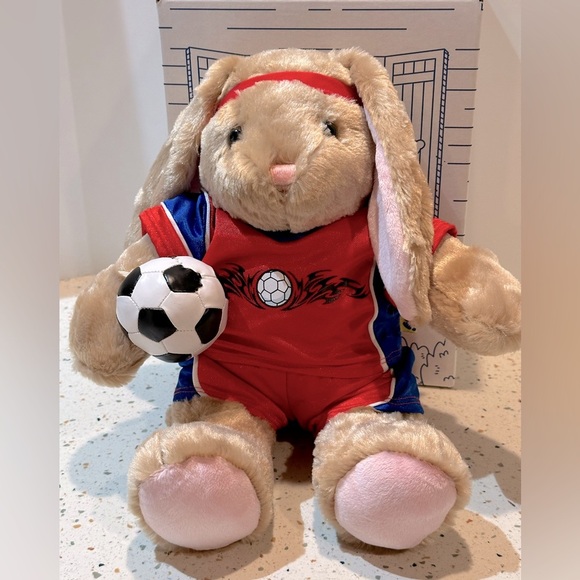 Build-A-Bear Soccer Outfit Clothing Bunny NOT Included in Sale - Picture 5 of 11